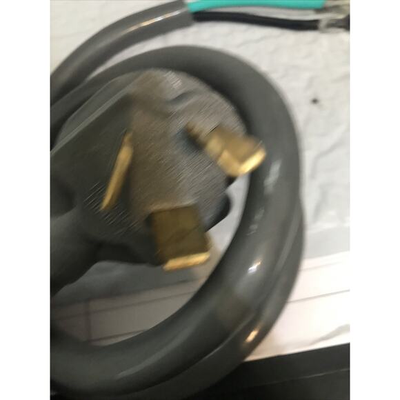 Intertek 5018440 PW 30 Amp 3 Prong Dryer Cord 4 Ft Grizzly 10/3 Gauge - Picture 2 of 7